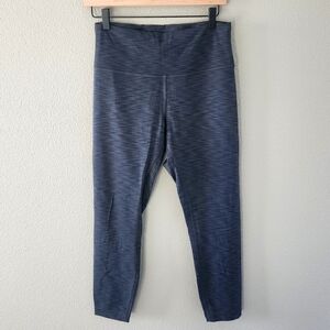 Lululemon Wunder Under Leggings Size 10 Space Dye Grey 25" Inseam